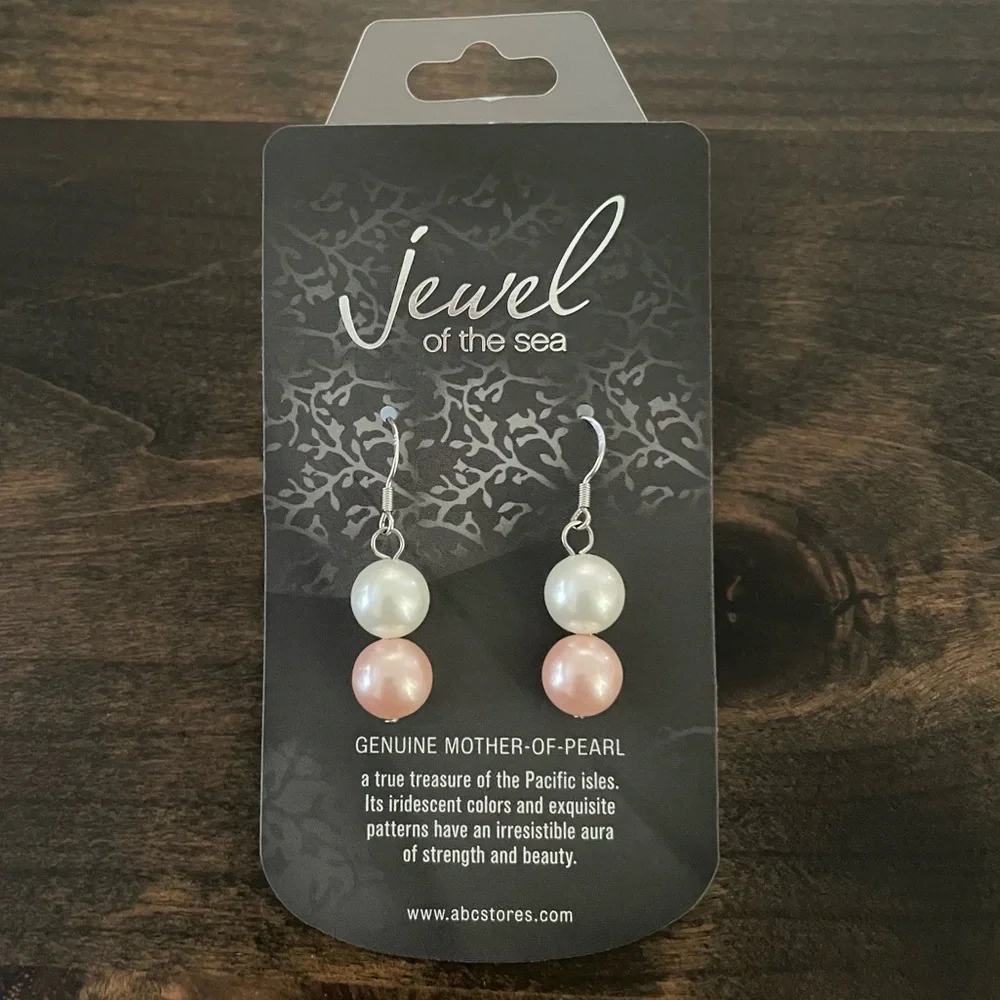 Jewel of the Sea Mother of Pearl Earrings